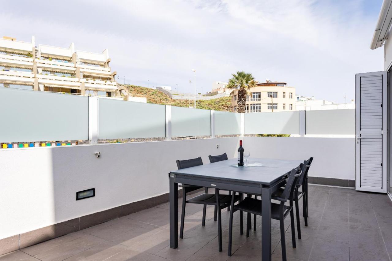 Luxury Frontline Poris De Abona Villa Eksteriør billede